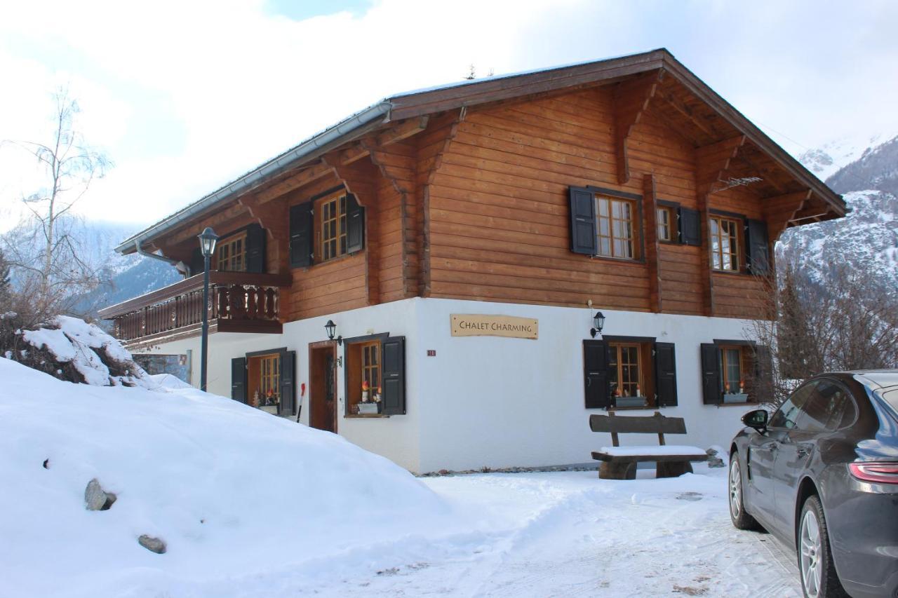 Chalet Charming Grächen Dış mekan fotoğraf